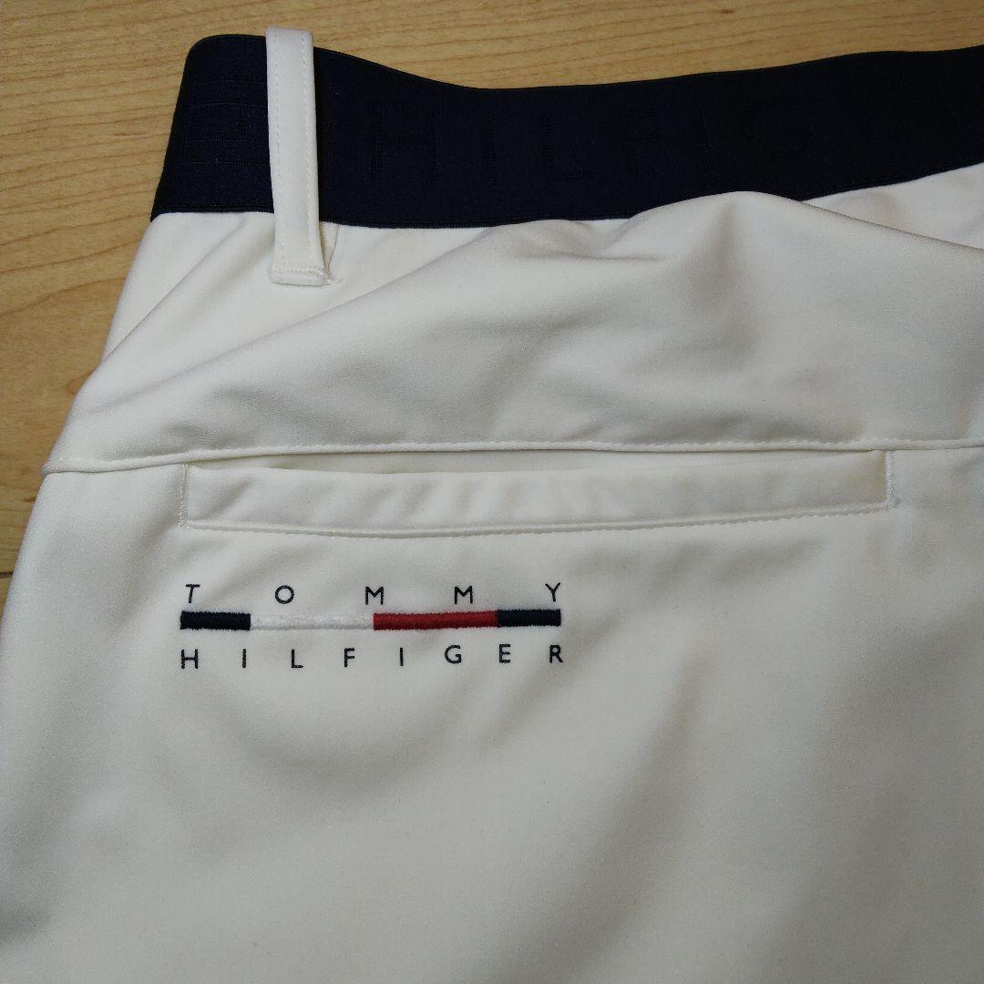 LLサイズ 美品【トミーヒルフィガーゴルフ】裏起毛 ストレッチパンツ撥水