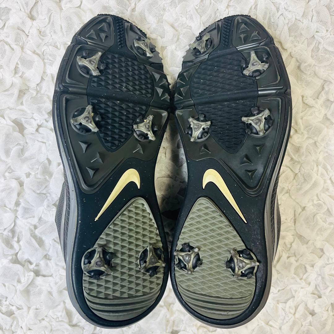 NIKEナイキ ゴルフシューズ BOA ダイヤル式 ブラック 27.5スニーカー