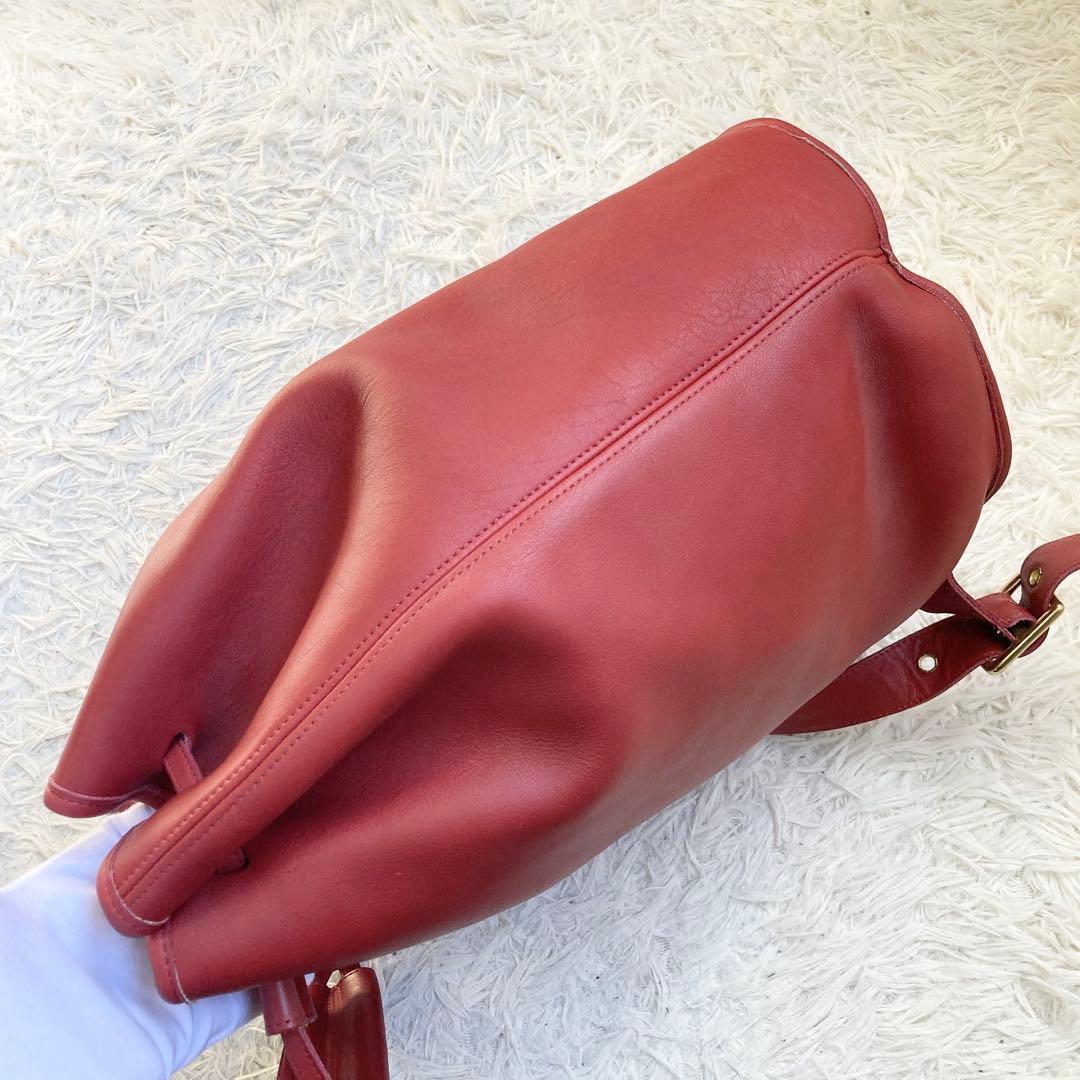 未使用保管品 vintage coach old usa backpack巾着