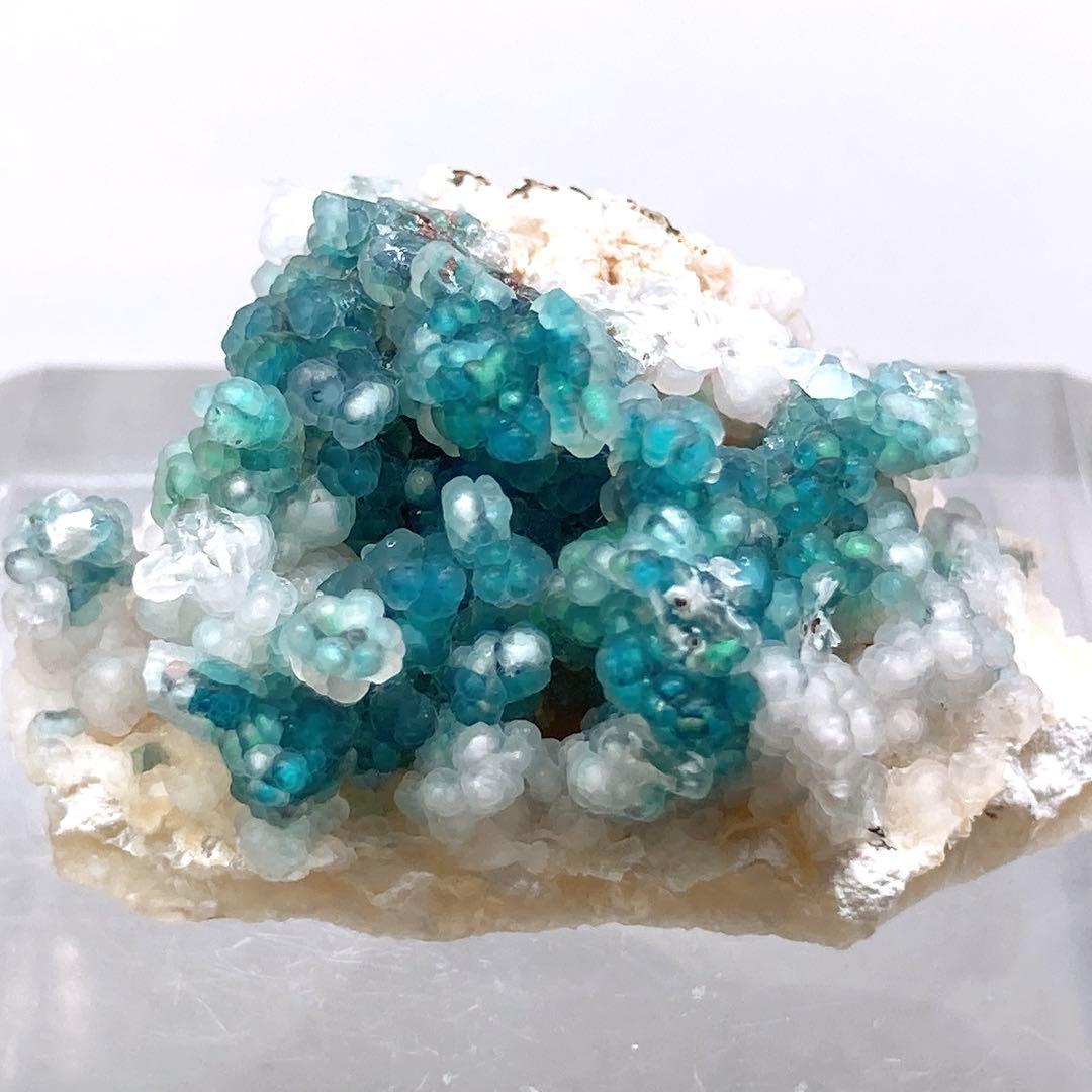 鳩*子様 『2022年発見』　クリソコラインカルセドニー　原石　鉱物標本　天然石