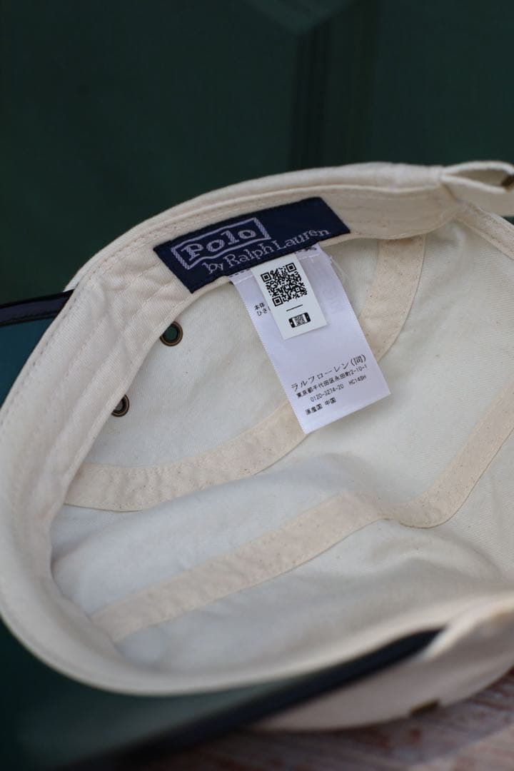 b*n様 ロングビル　キャップ　ラルフローレン　クエーカーマリンサプライ　オイス