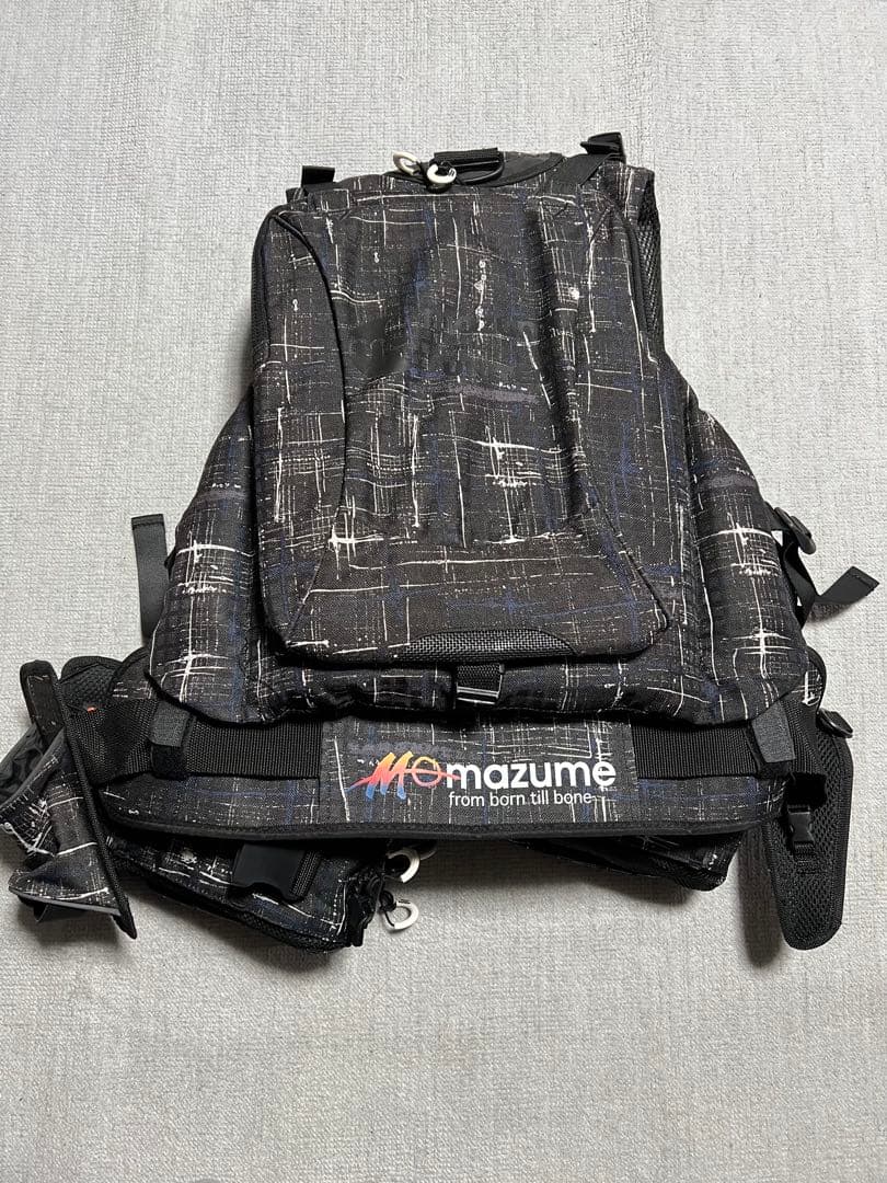 mazume フィッシングベスト ブラック