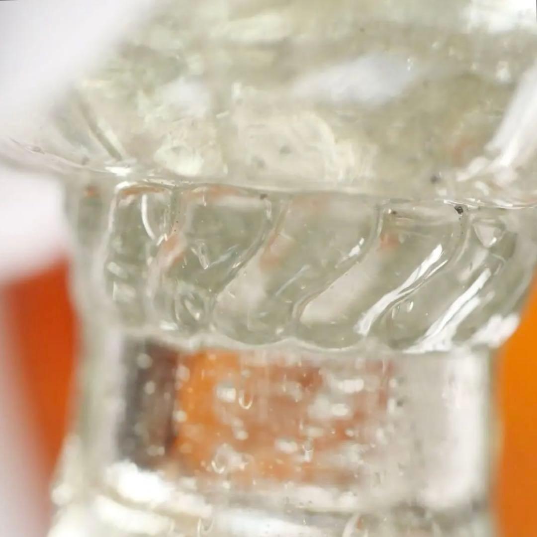 ペロペロ 装飾有り デカペロ 気泡 レトロ 昭和 和ガラス