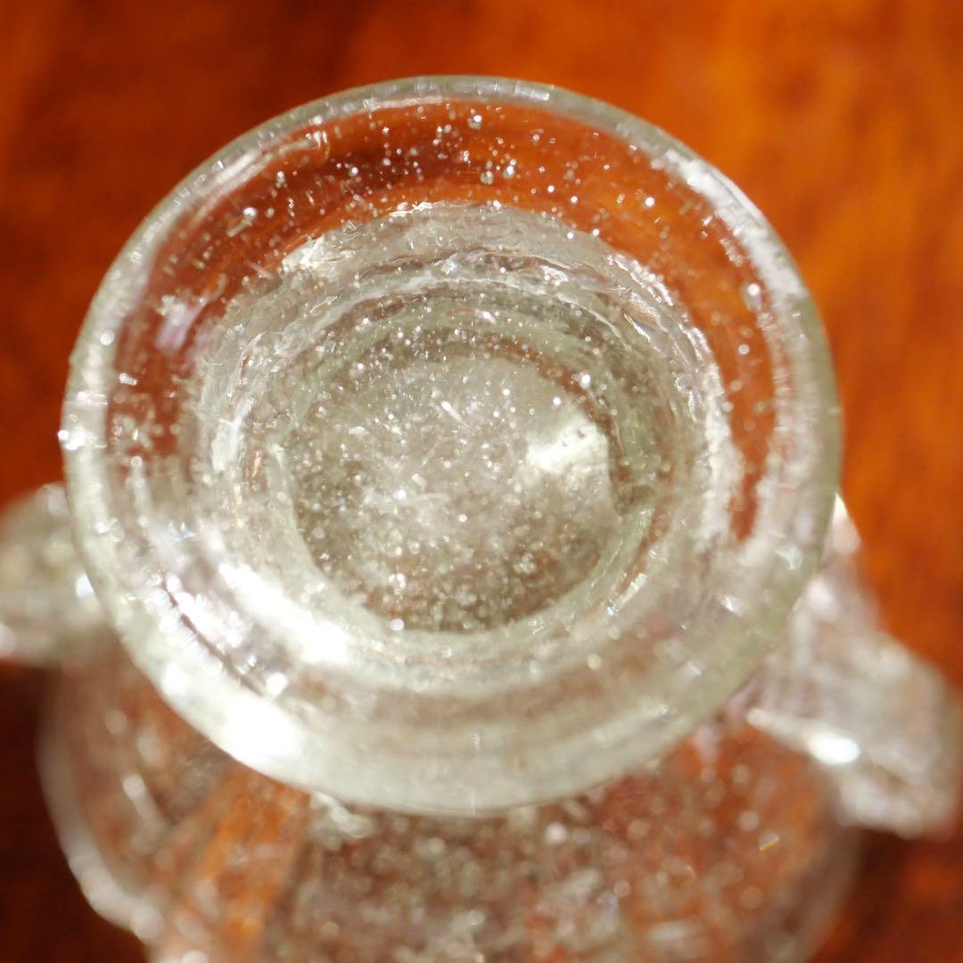 ペロペロ 装飾有り デカペロ 気泡 レトロ 昭和 和ガラス