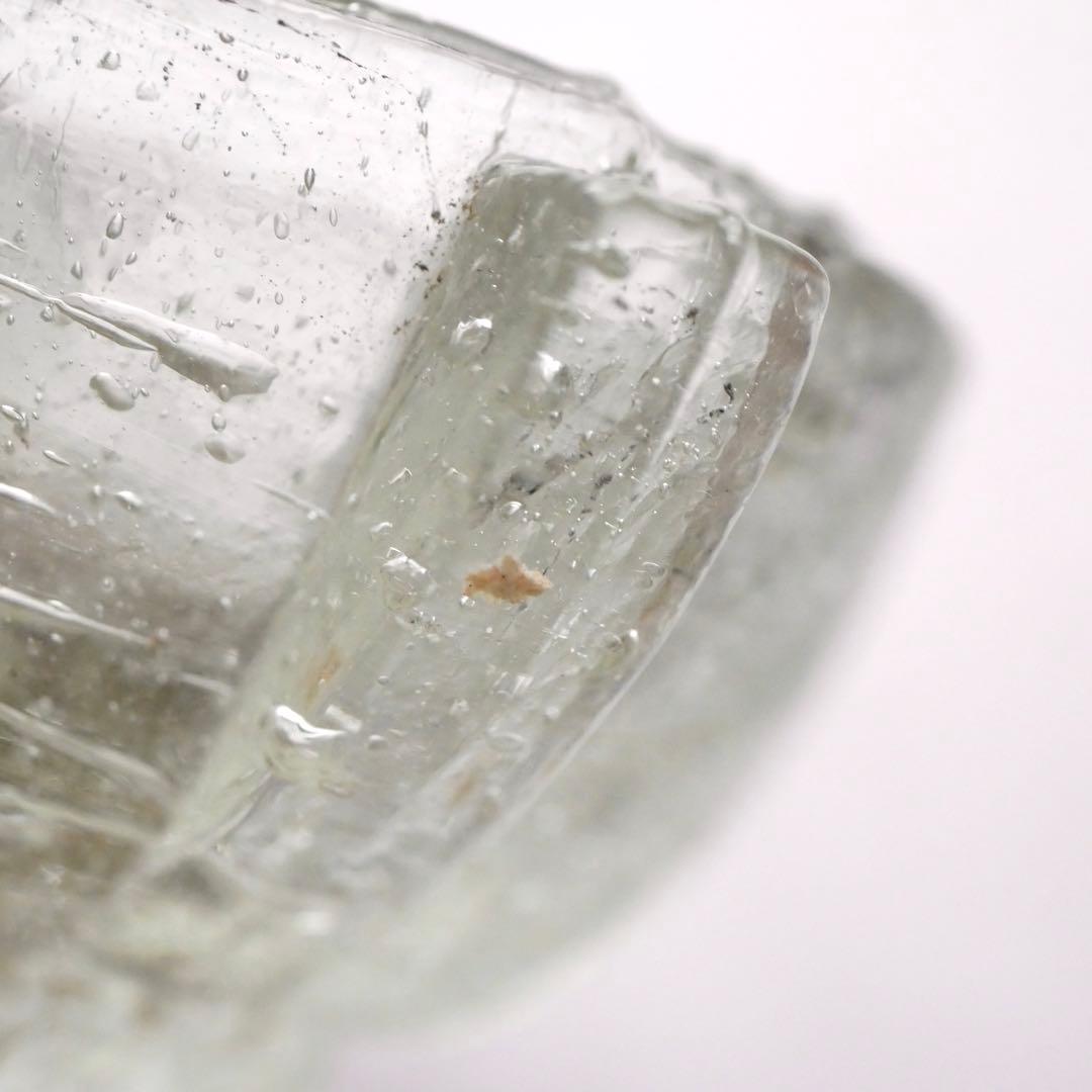 ペロペロ 装飾有り デカペロ 気泡 レトロ 昭和 和ガラス