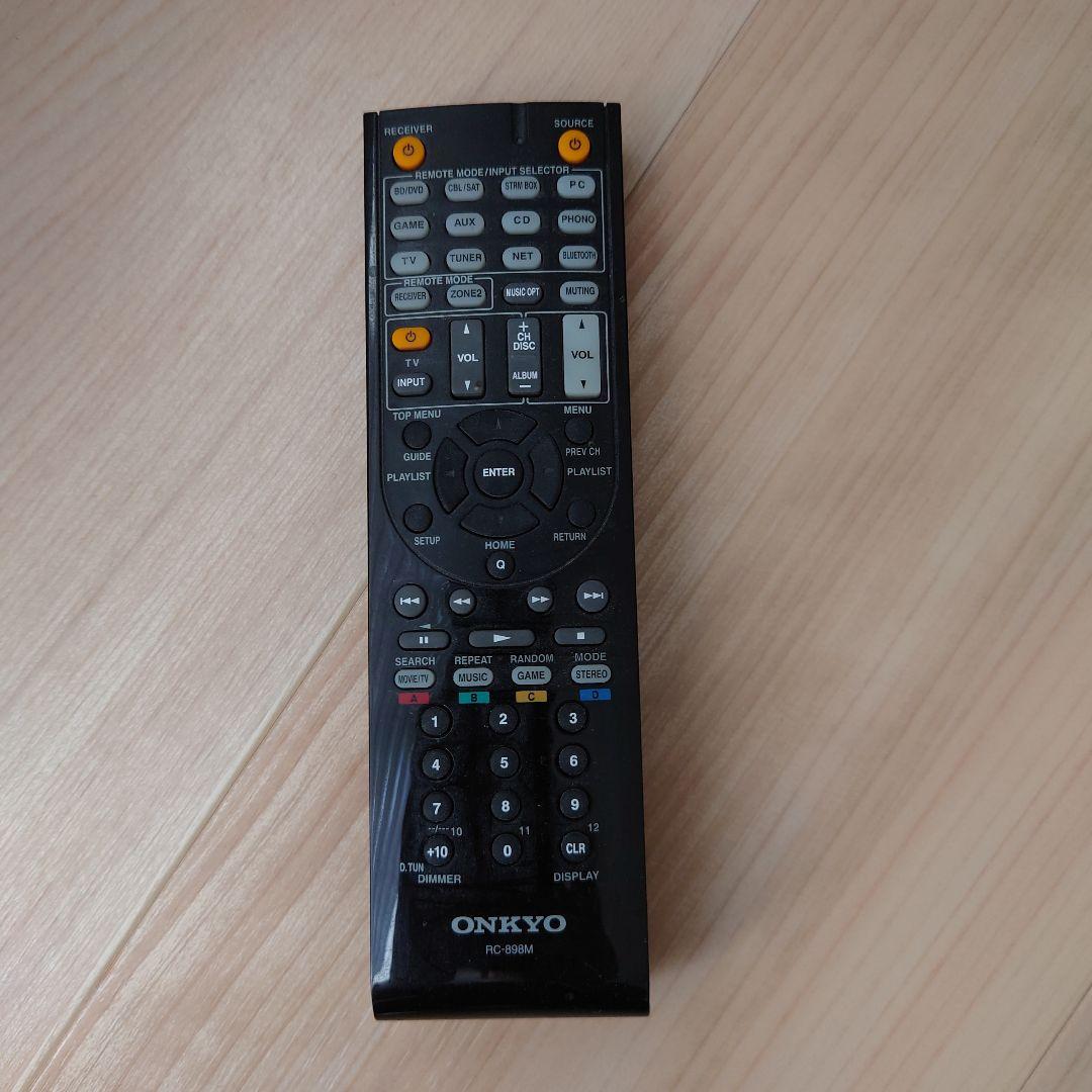 ONKYO 7.2ch対応AVセンター TX-NR646 ブラック