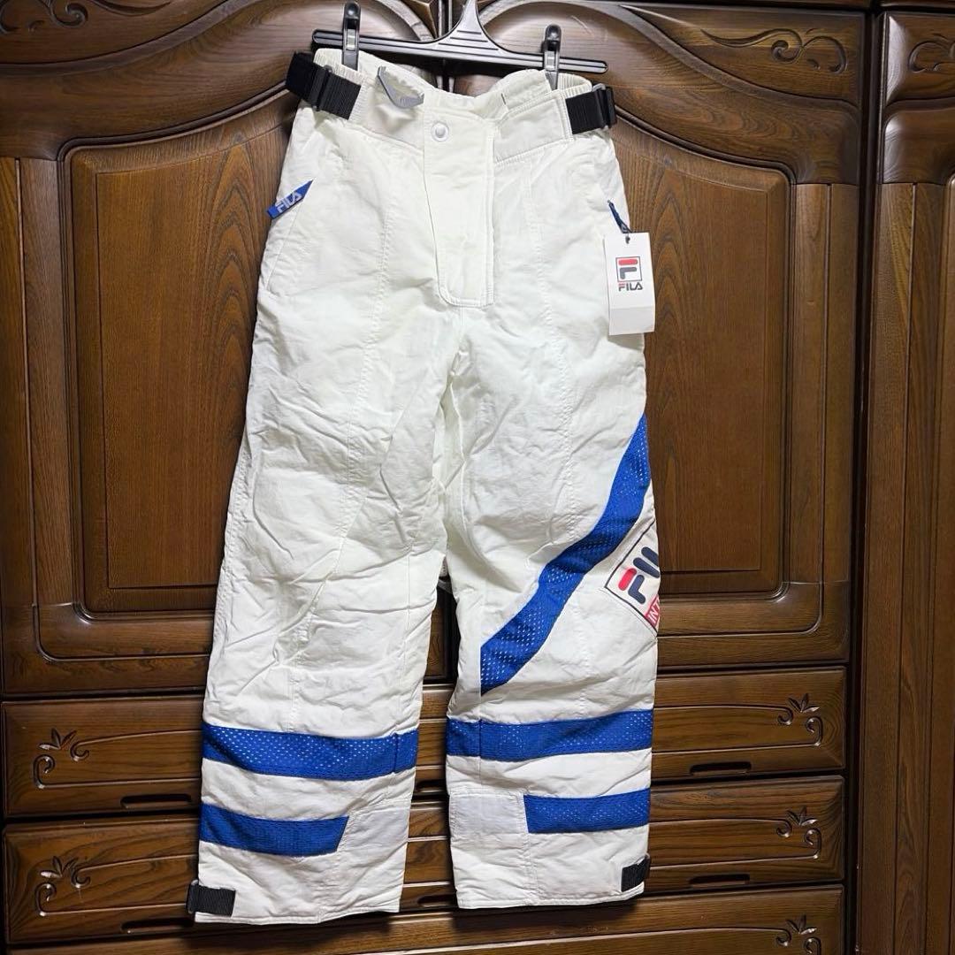 【未使用・タグ付き✨】【90s】FILA スキーウェア上下　冬　雪