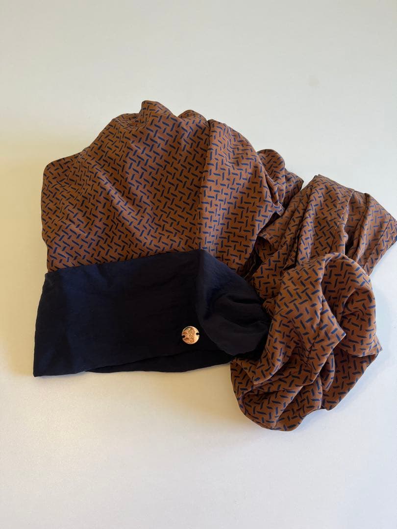 BAREN バレン　スカーフハット　ブラウン