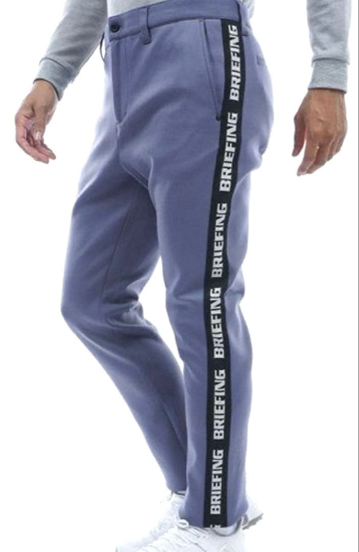 BRIEFING ウォーム サイドロゴライン スリムパンツ（GRAY／L）