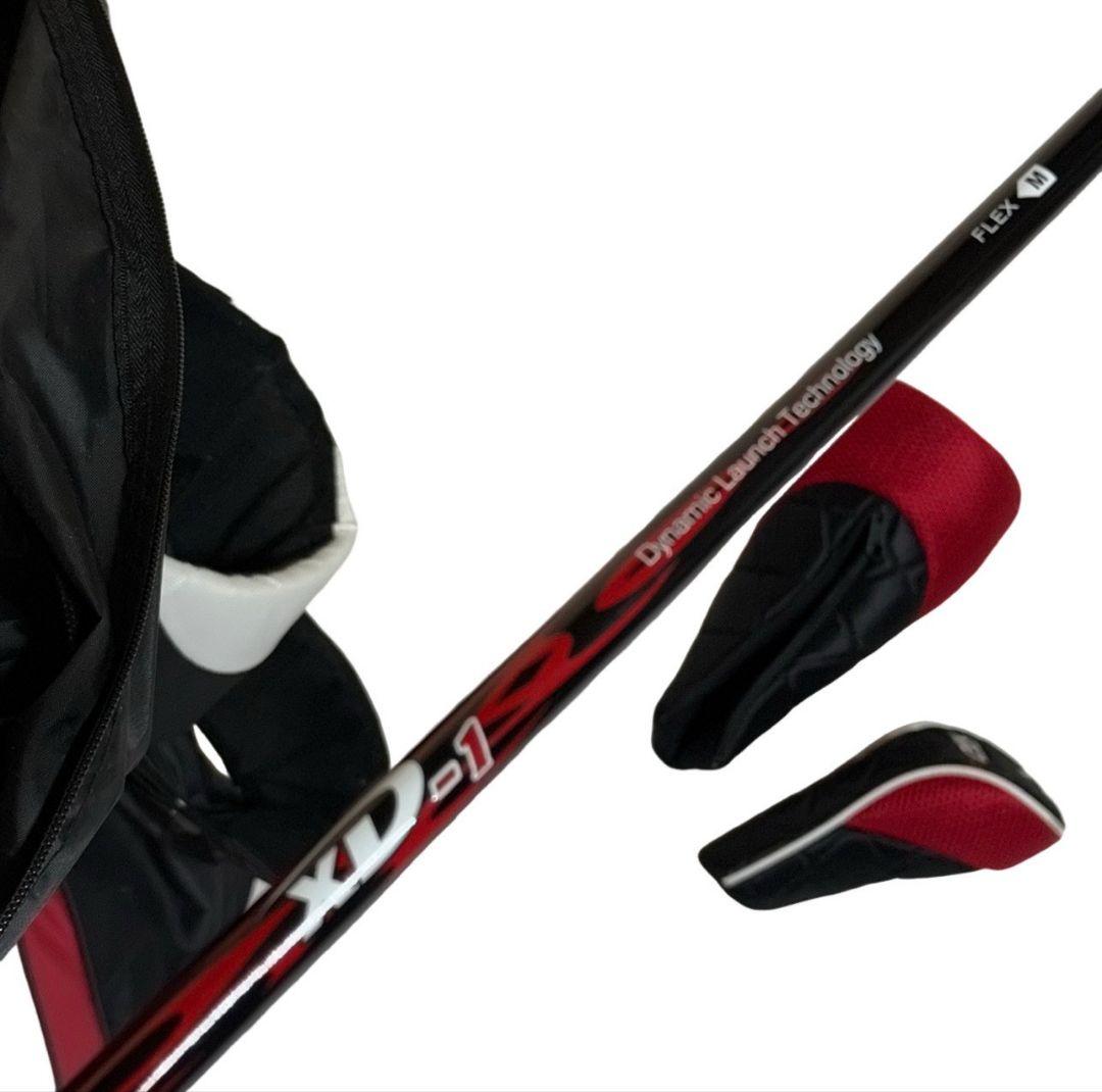 初心者 ASPIRE メンズゴルフクラブセット　キャディバッグ 9本