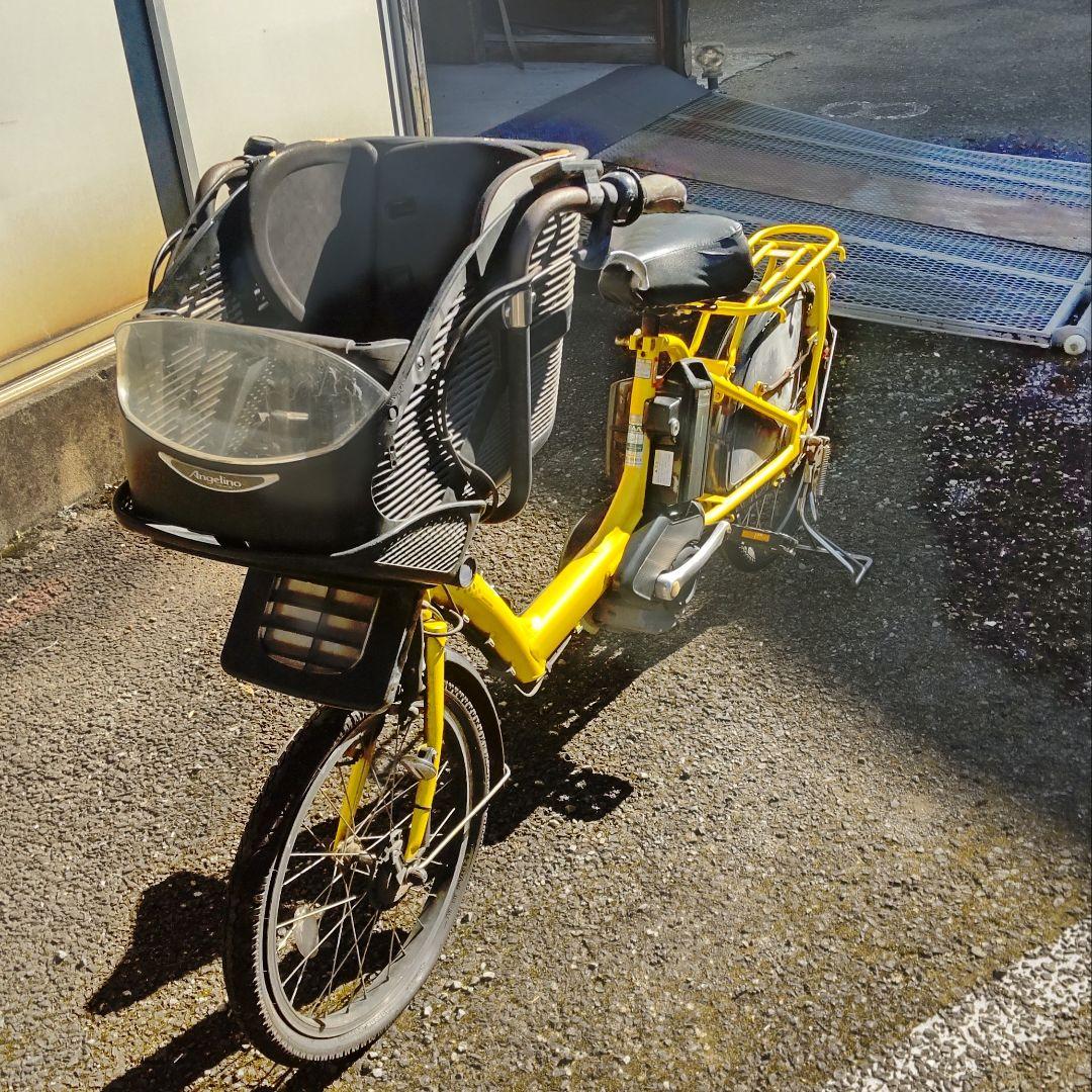 【直接引取り限定】東京　ブリヂストン　電動自転車　子供乗せ