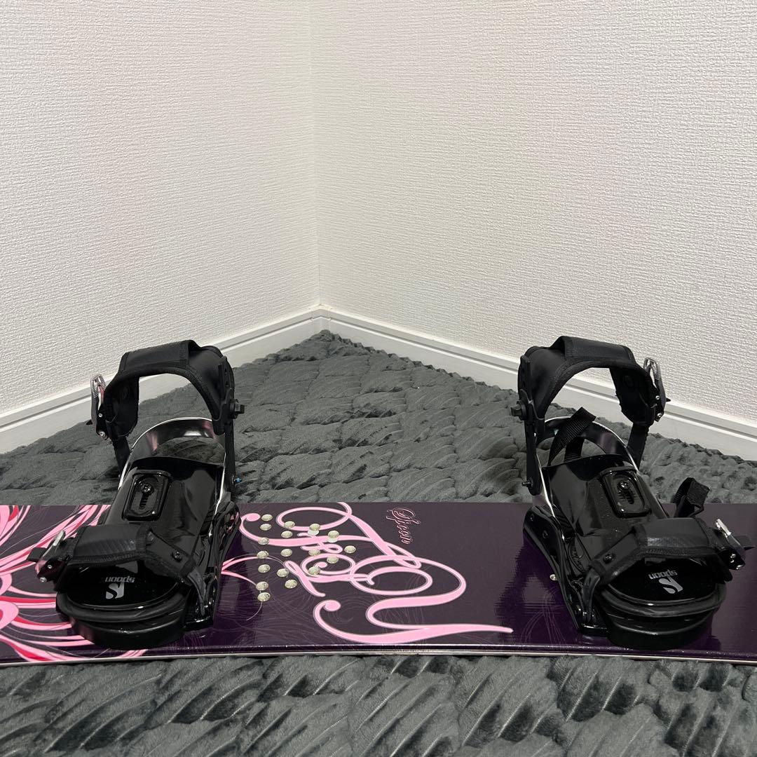 ◆美品◆spoon fly 137 ビンディング セット スノーボード