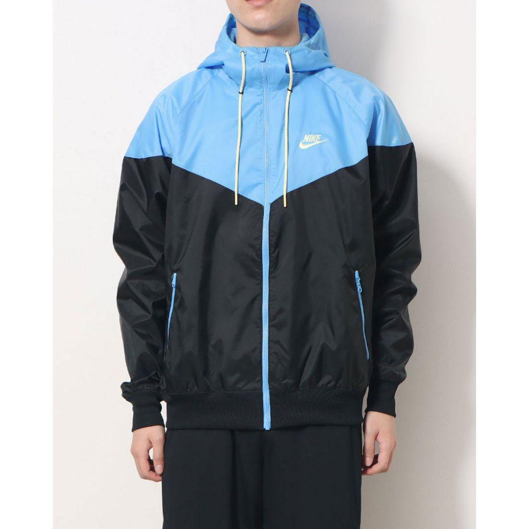 ナイキ UJ ナイロンジャケット アウター パーカー フーディ BL 新品 L