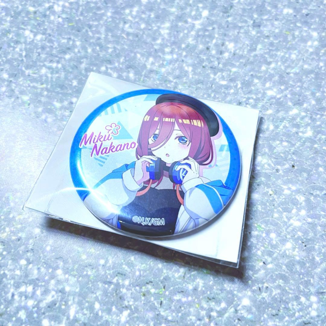 五等分の花嫁 ピザハット 三玖 缶バッジ