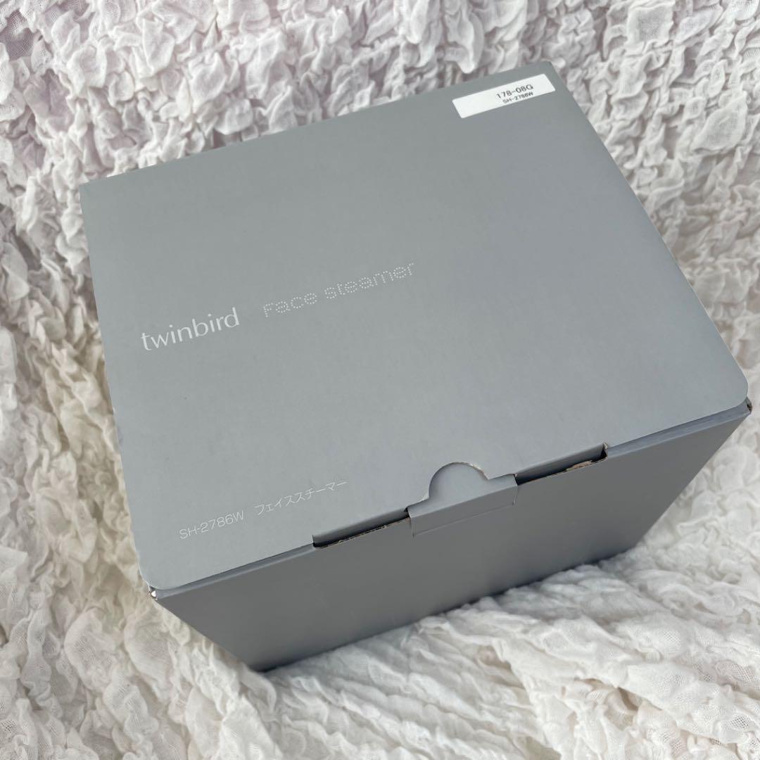 ツインバード フェイススチーマー ホワイト SH-2786W  1セット