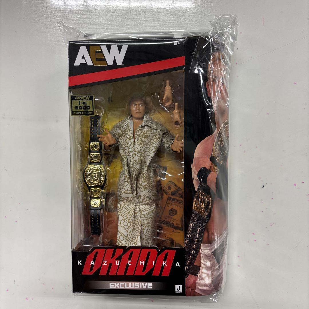 AEW Kazuchika Okada フィギュア ３０００個　限定版