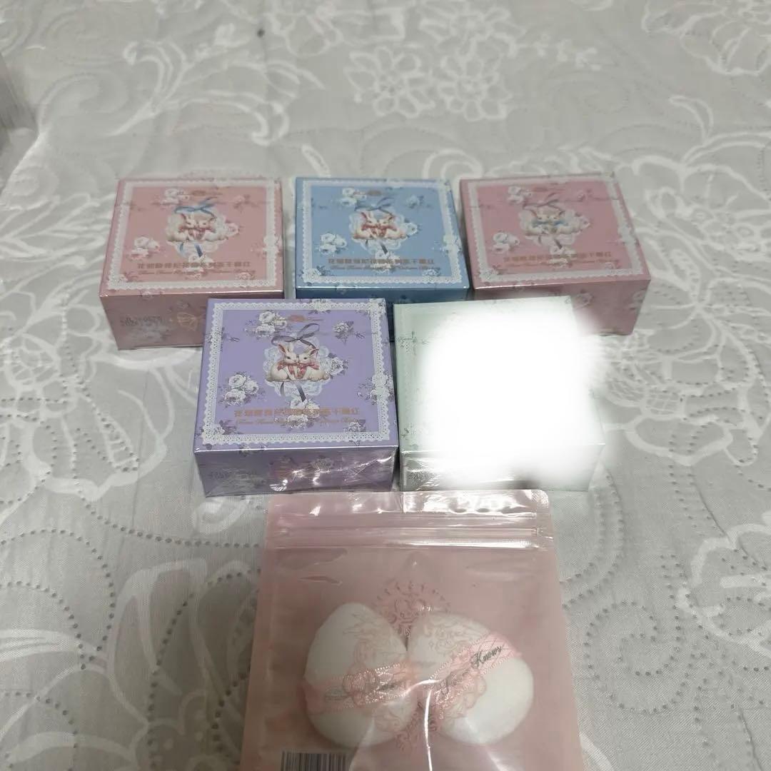 バラ売り可能【日本未発売】バニーガーデンテイルズ　ルミナスシフォンチーク5色