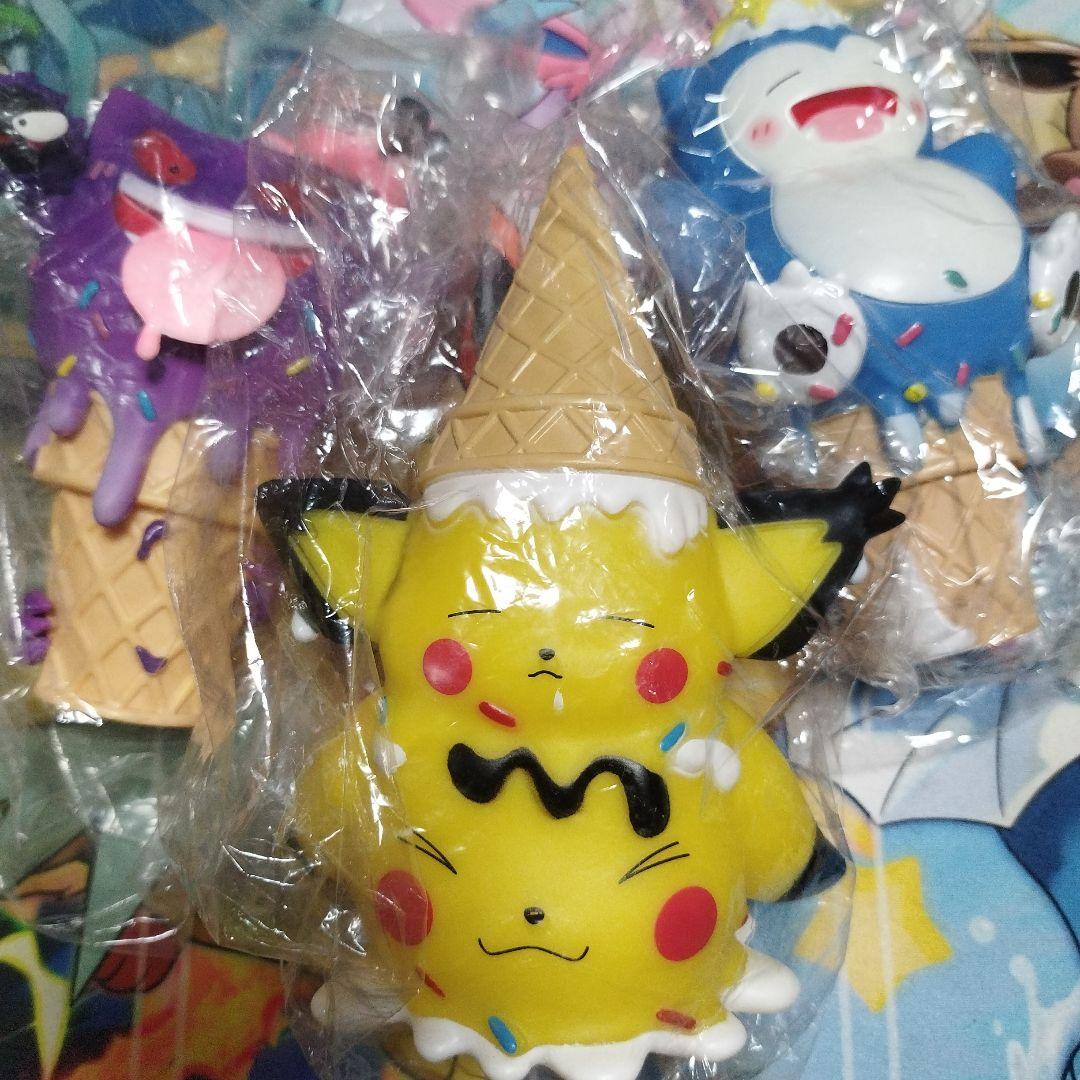匿名配送無料　ピカチュウ アイスクリームフィギュア　ポケモンカフェ