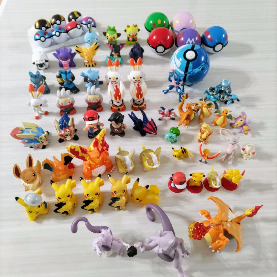 ポケモン フィギュア 68点セット モンコレ SHODO ポケモンキッズ 指人形