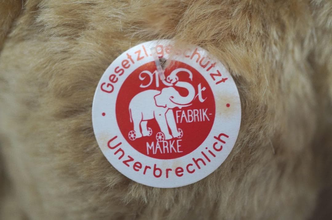 【M2512-26】シュタイフ Steiff テディベア ボタン JAPAN