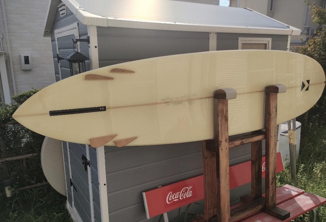 カツカワミナミ サーフボード / 5Fin BONZER 9`0