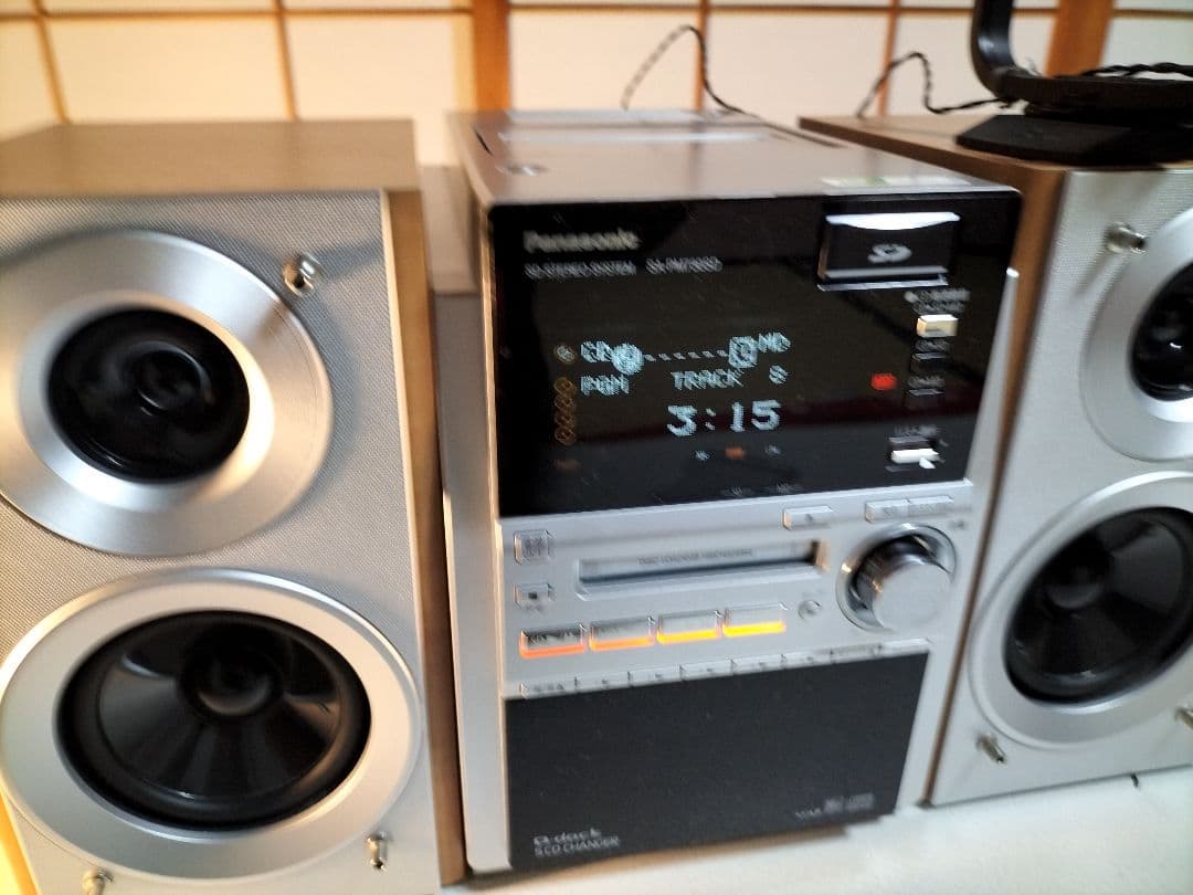 panasonicミニコンポSA-PM730SD リモコン取扱い説明書付き