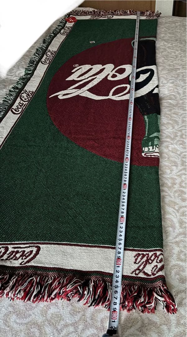 コカコーラ　ラグ　コットン100% 非売品　made in USA