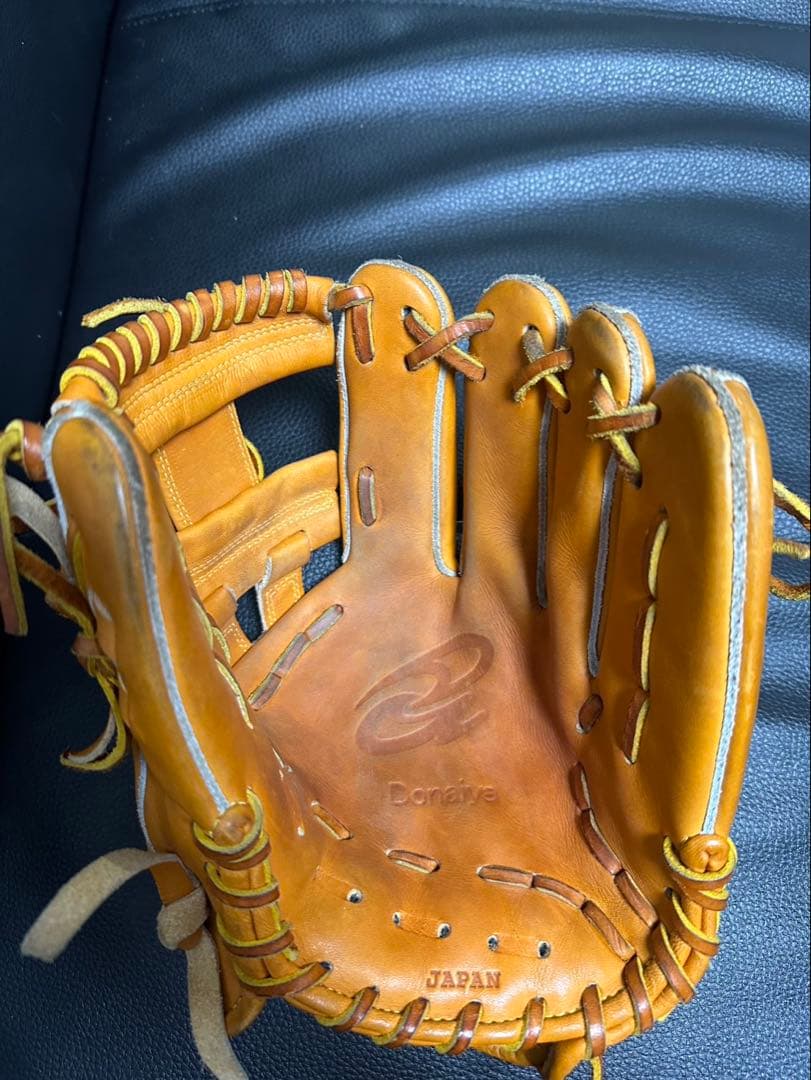 Donnai 硬式グローブ オレンジ