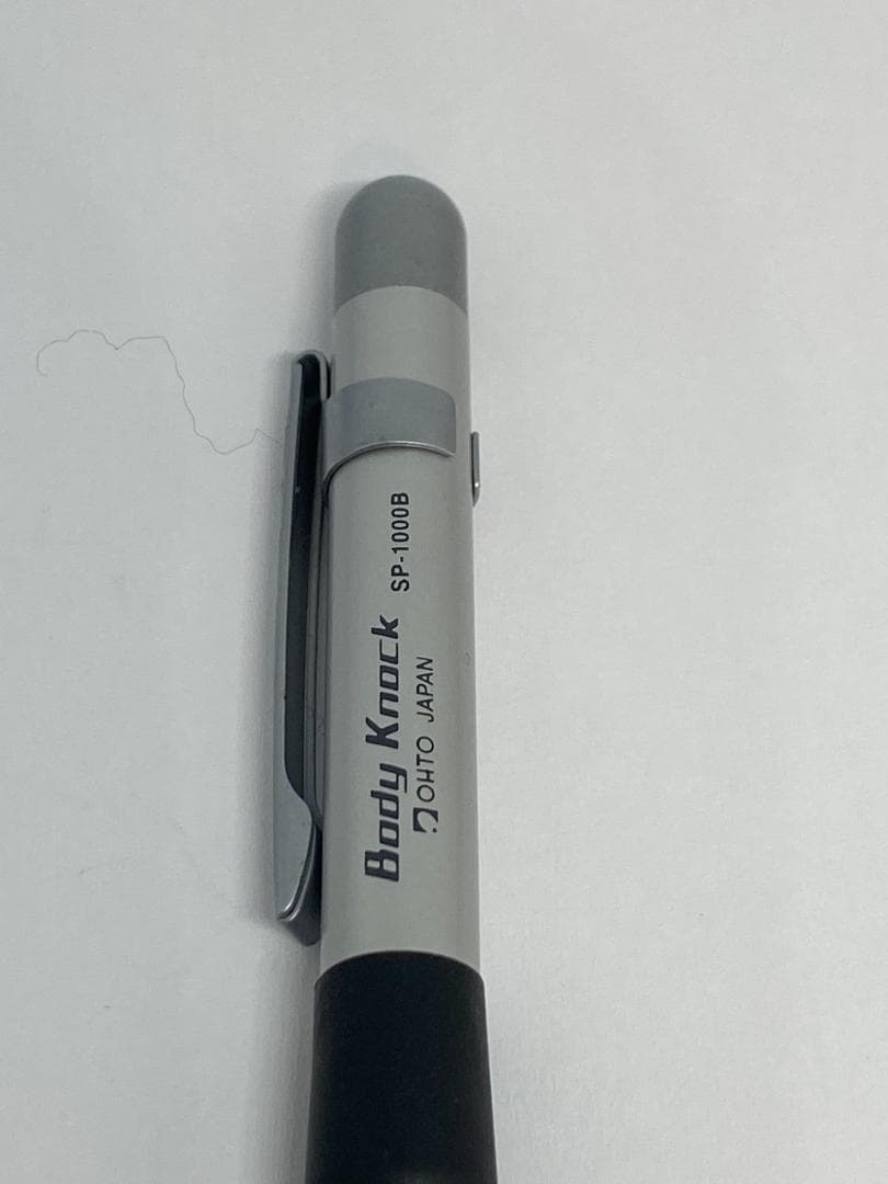 【廃番・製図用・ボディノック】オート／MP0.5/銀色軸+黒色 E