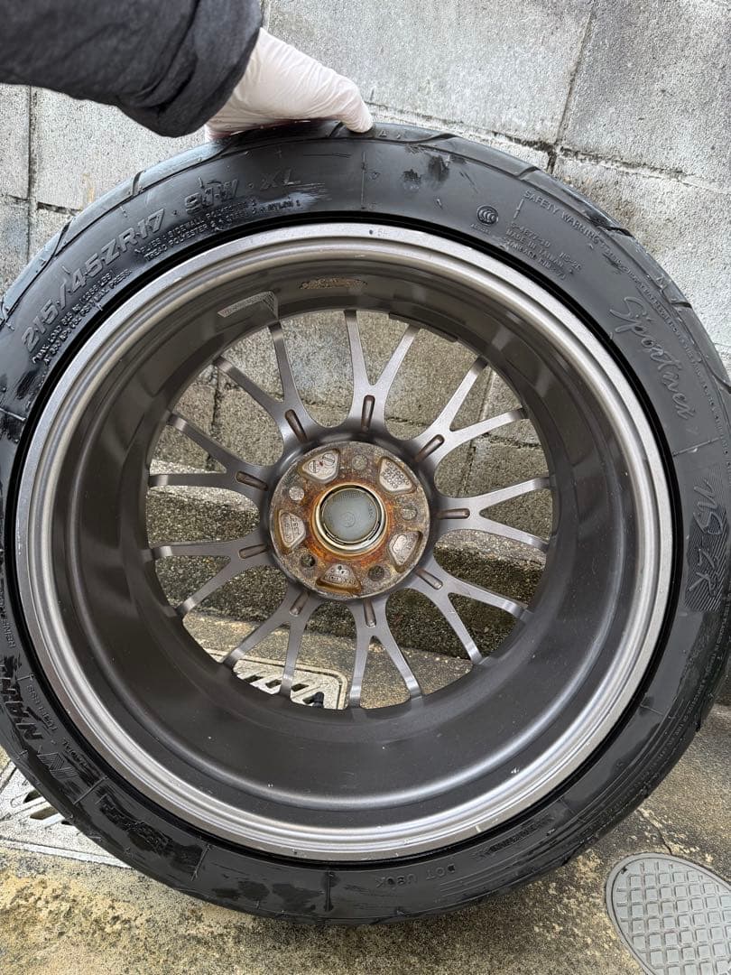 【ぽけ】ENKEI PFM1 17インチ7.5j 114.3 +48 5H