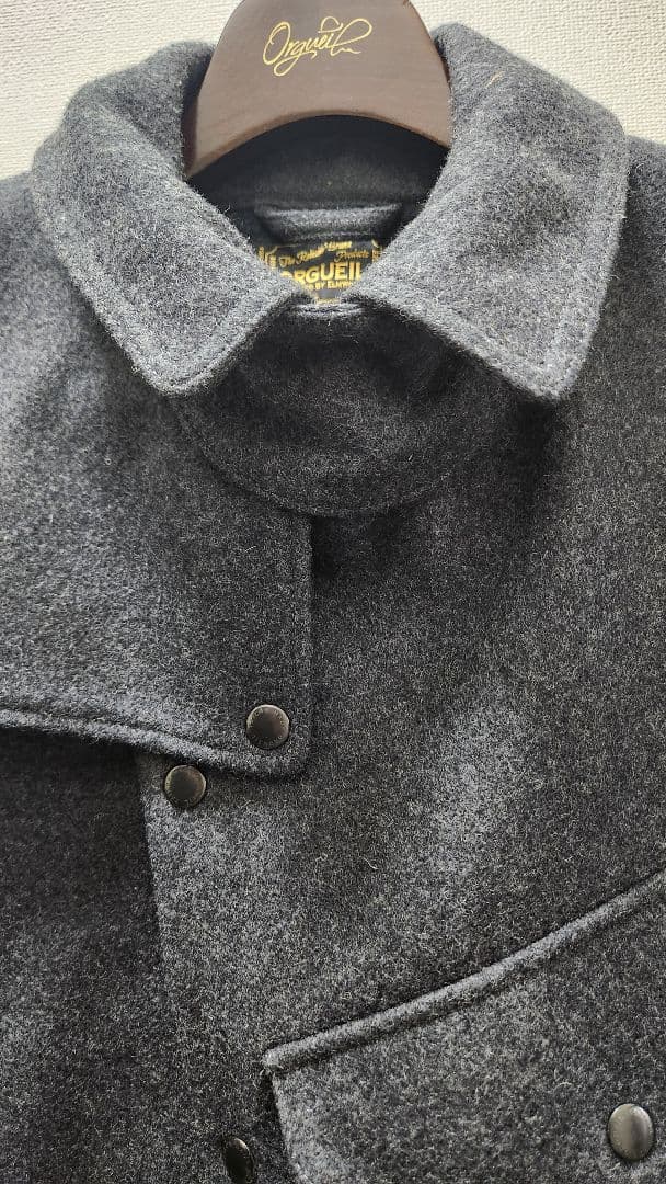 オルゲイユ　メルトンモーターサイクルコート