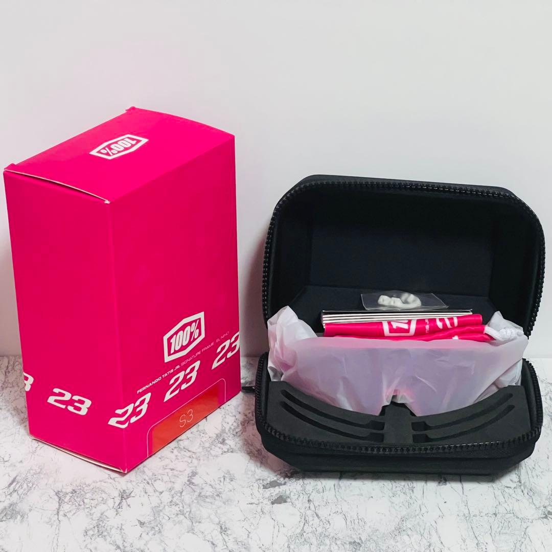 100% S3 タティスJr 2024 ワンハンドレッド サングラス