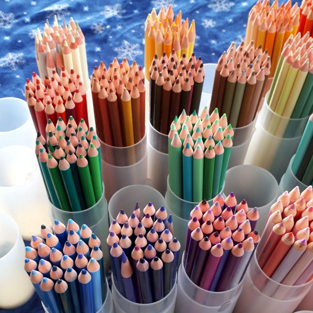 フェリシモ　500色　色鉛筆(中古)