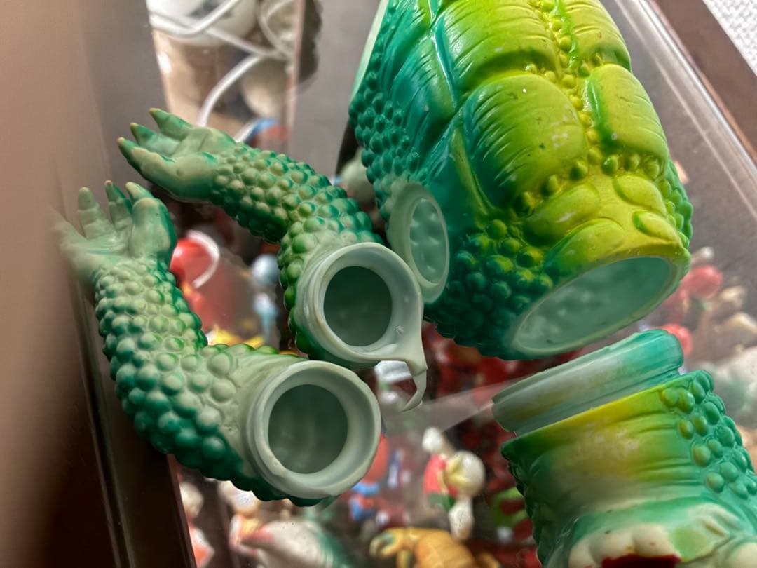 ☆希少⭐︎当時物 ガバラ ソフビ　ひよこマーク・ブルマァク　美品