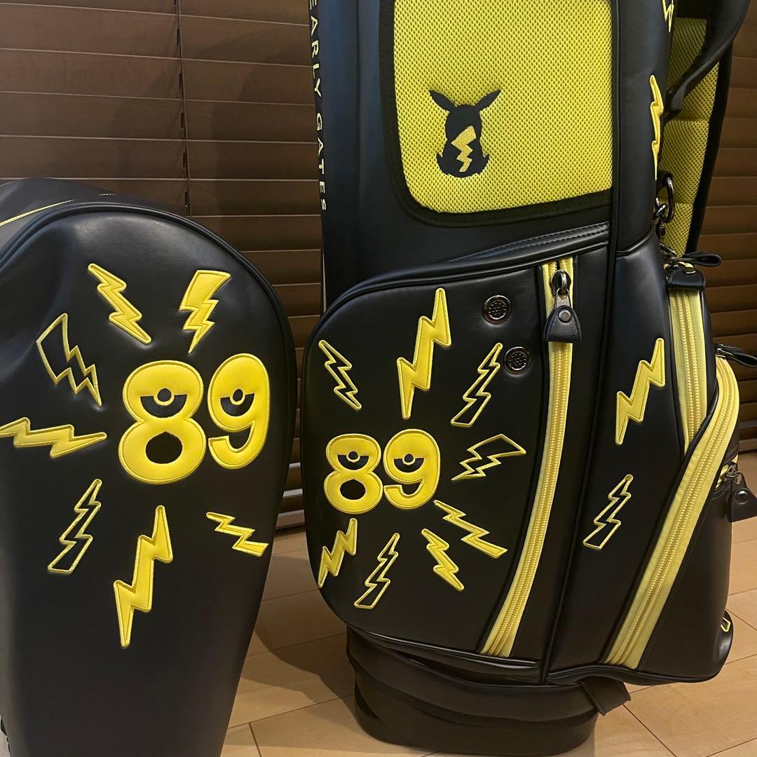 PEARLY GATES パーリーゲイツ ポケモン⚡️ピカチュウ キャディバッグ1