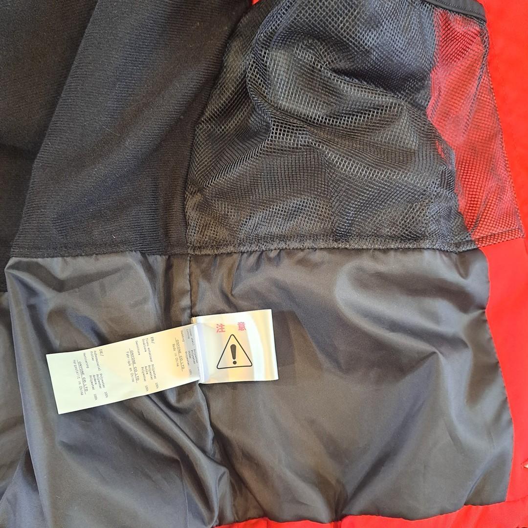 訳アリ 新品タグ付 ONYONE 子ども用スキーウェア 150cm レッド