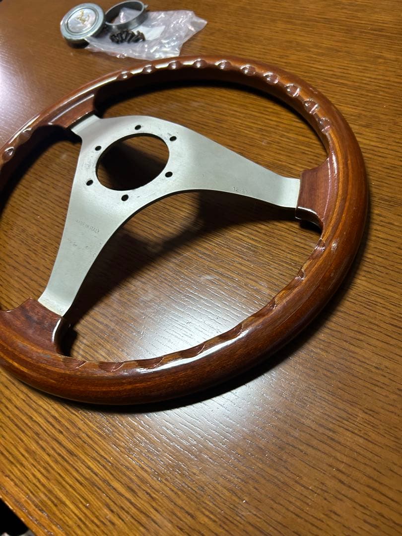 パーソナル マンタ3 マンタ4 2本セット ウッド ステアリング ハンドル 美品