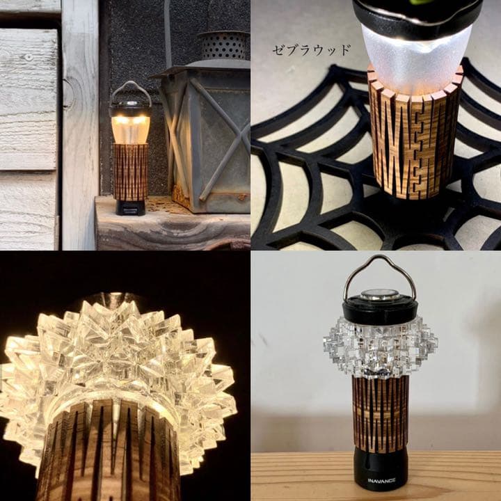 ゴールゼロ用アクセサリー　LED ランタン　フルセット　２セット　中古