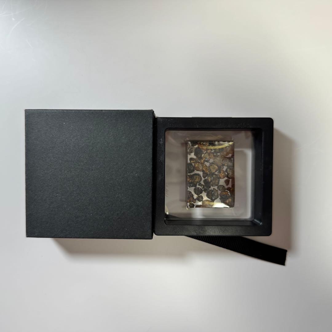 セリコ　パラサイト隕石　高品質　スライス標本　7.6g メテオライト　宇宙パワー