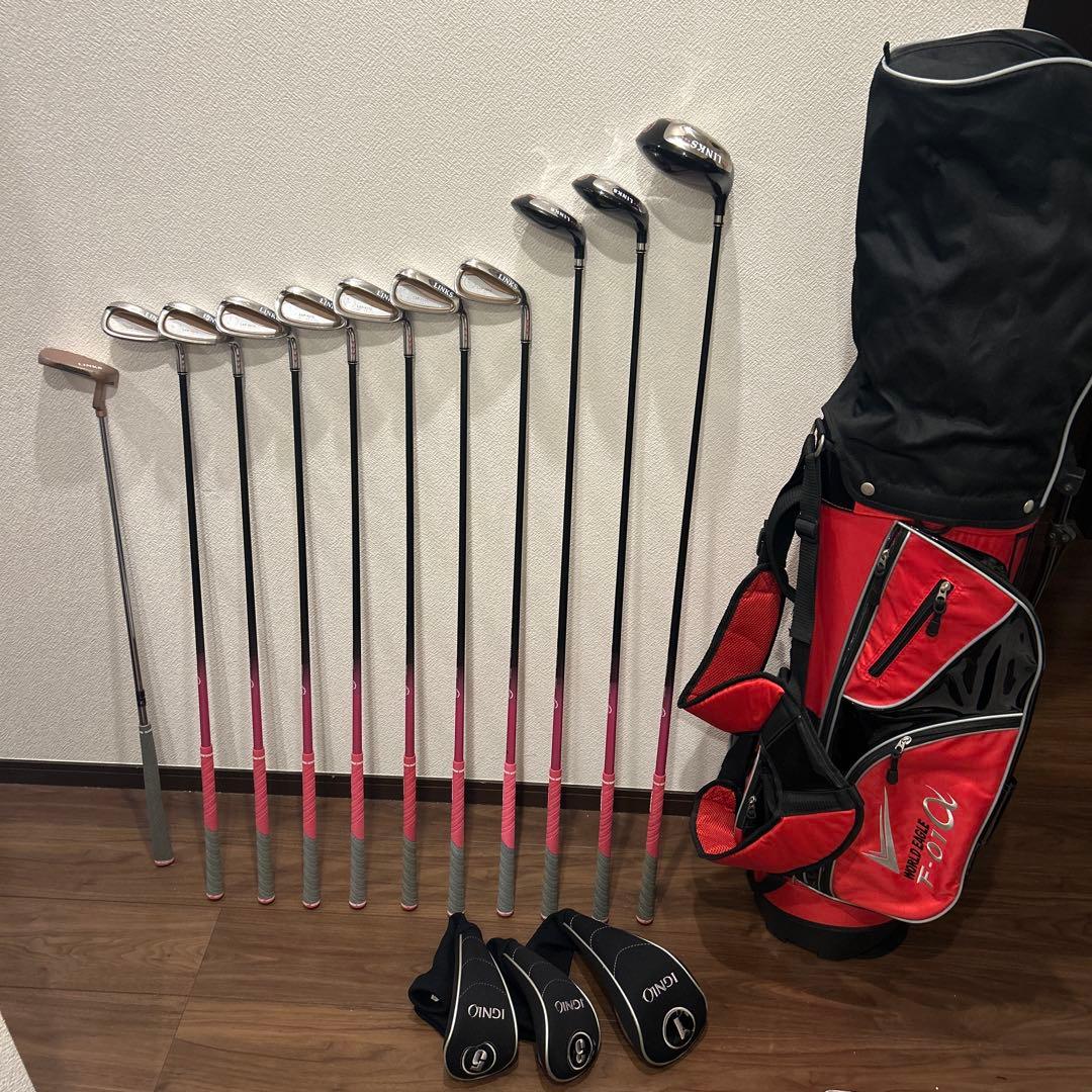 レディース ゴルフクラブセット LINKS SAF-601L 10本 初心者