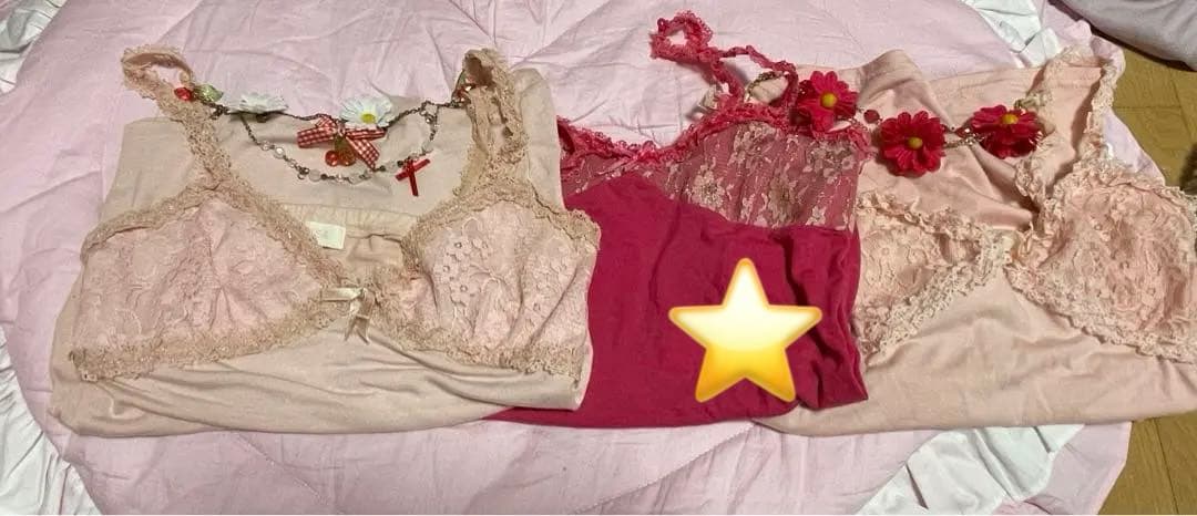 リズリサ　トゥララ　キャミ　9点まとめ売り　※チャームつきあり