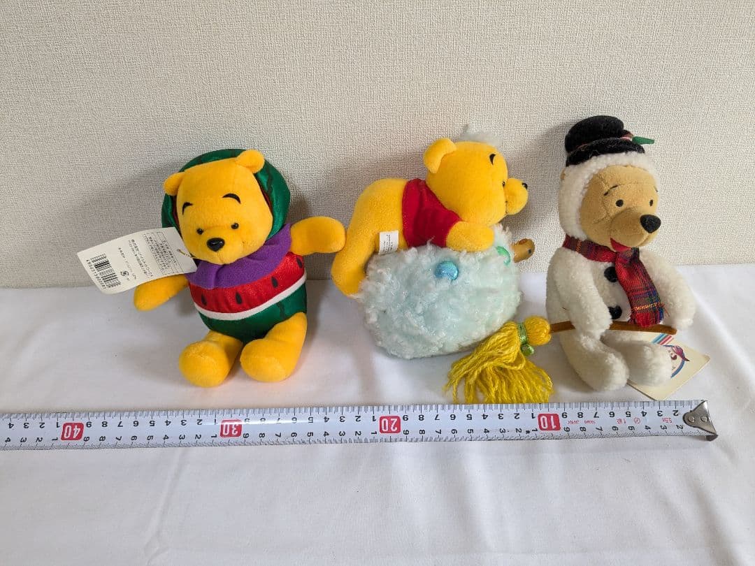 くまのプーさん 動物 着ぐるみ ぬいぐるみ 8体セット まとめ売り