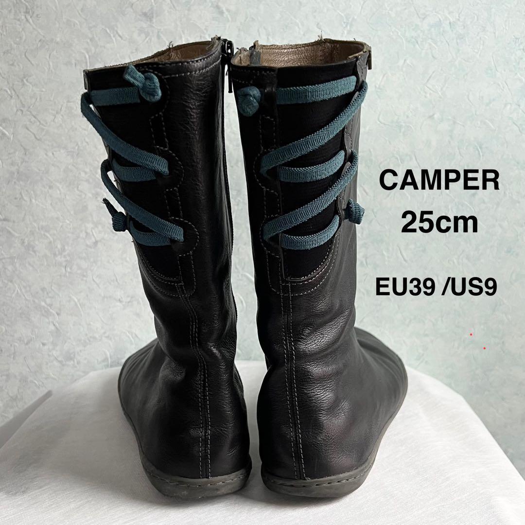 CAMPER カンペール　レディースブーツ　Peu Cami 25cm ブラック
