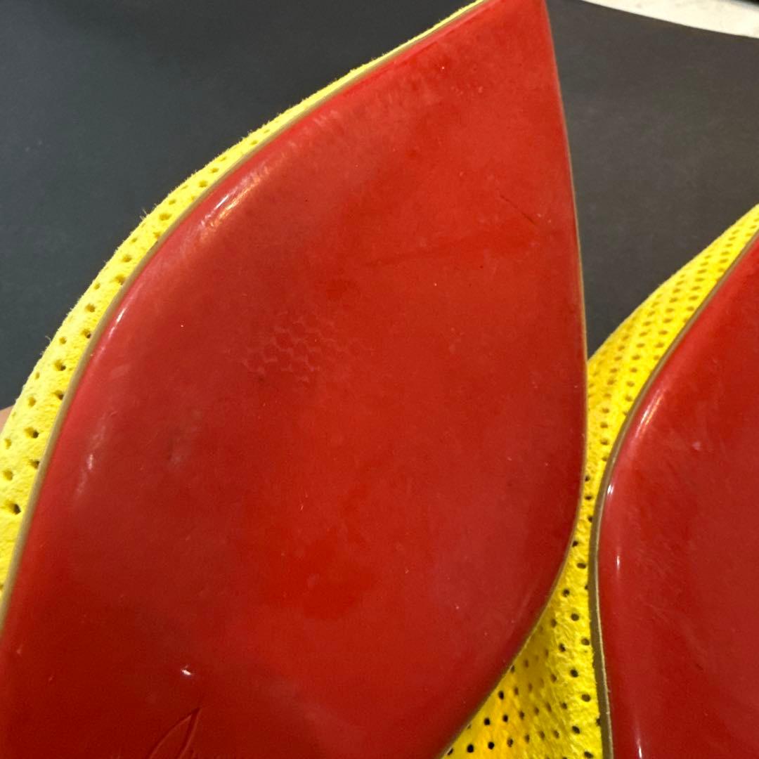 Christian Louboutin イエローミュール　36