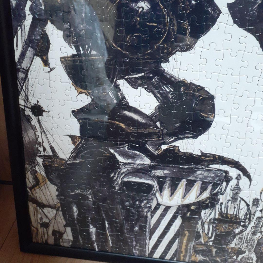 完成品　天野喜孝　ファイナルファンタジー6 街　1000ピース ジグソーパズル