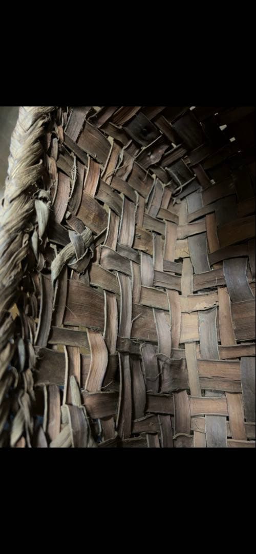 国産 筒井幸彦さんの山葡萄かごバッグ本物保証(くらし舎で購入)