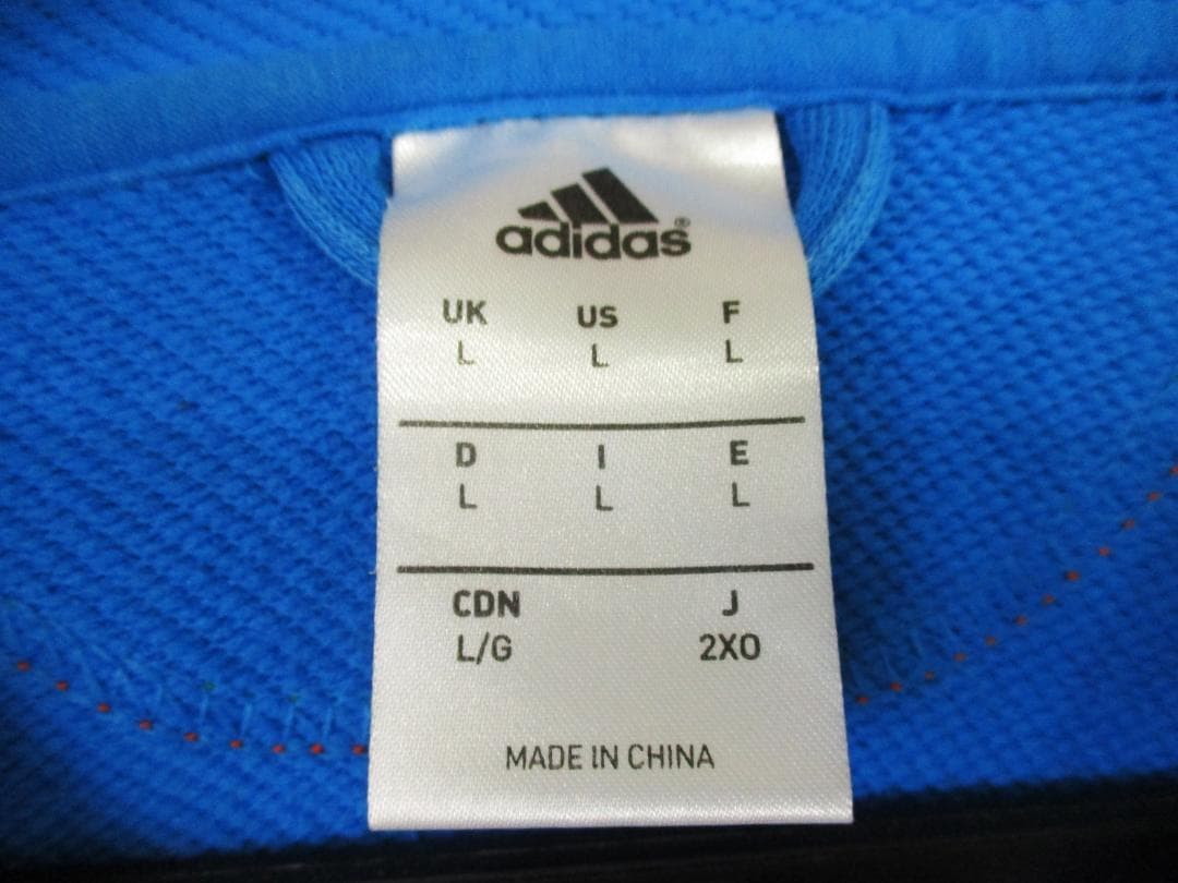 adidas アディダス＜イタリアラグビー代表 フルジップパーカー＞M2217s