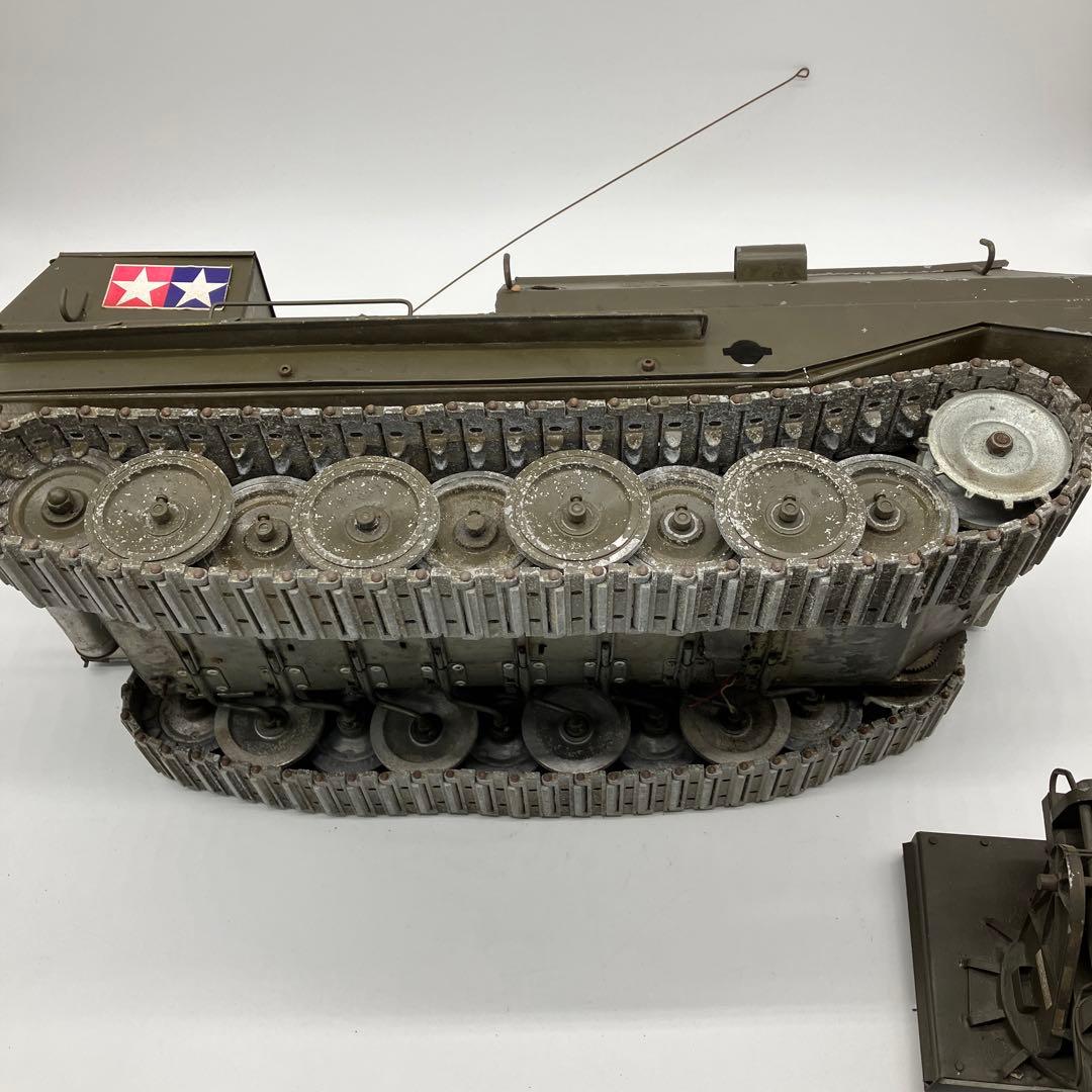 鉄製　キャタピラ　戦車　全長…約59㎝　三ツ星商店