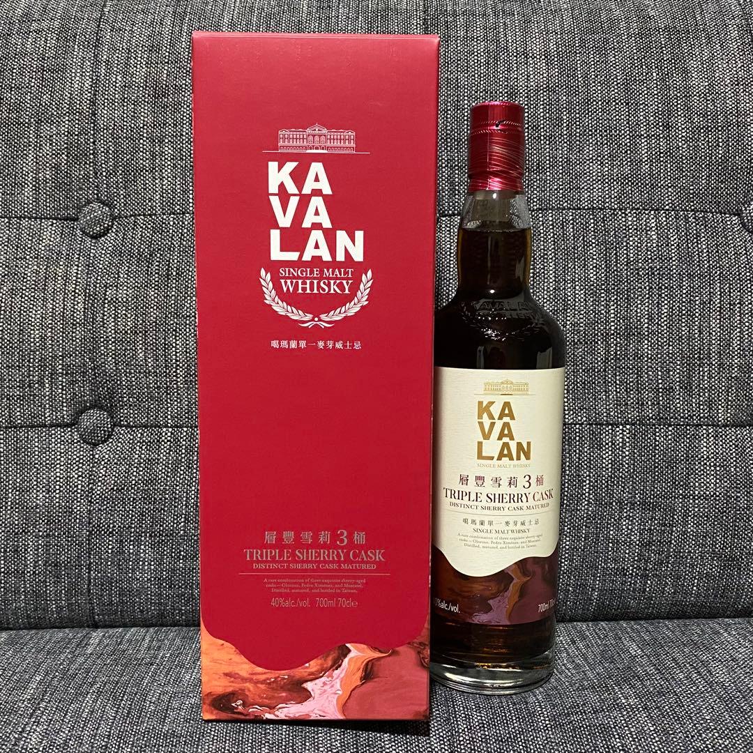KAVALAN トリプルシェリーカスク 700ml おまけ付き