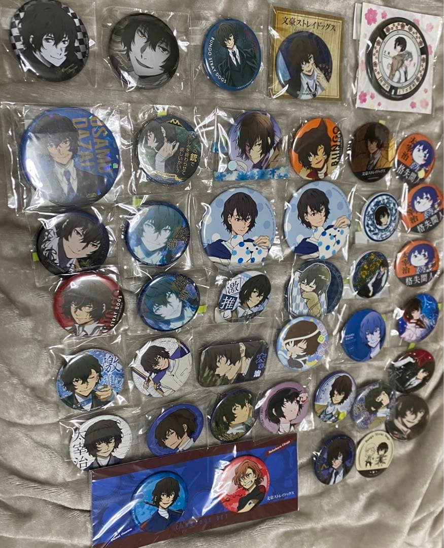 文豪　太宰治 缶バッジ